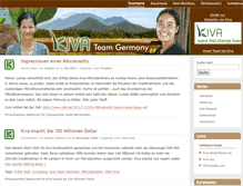 Tablet Screenshot of kiva-germany.de